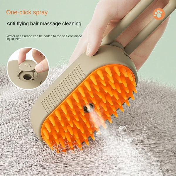 Pet Steam & Grooming Brush
